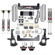 6 In. Suspension Lift Kit With Torsion Bar Drop Brackets And Monotube Shocks.