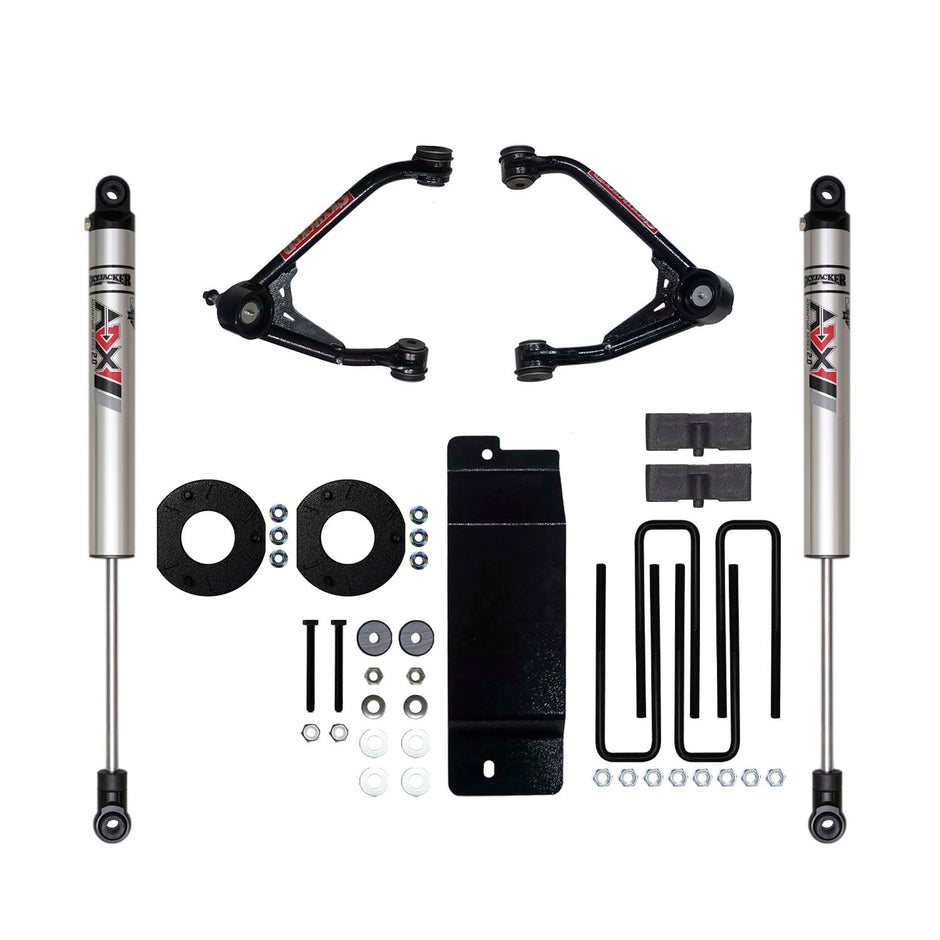 3.5 In. Suspension Lift Kit With ADX M2.0 Aluminum Monotube Shocks.