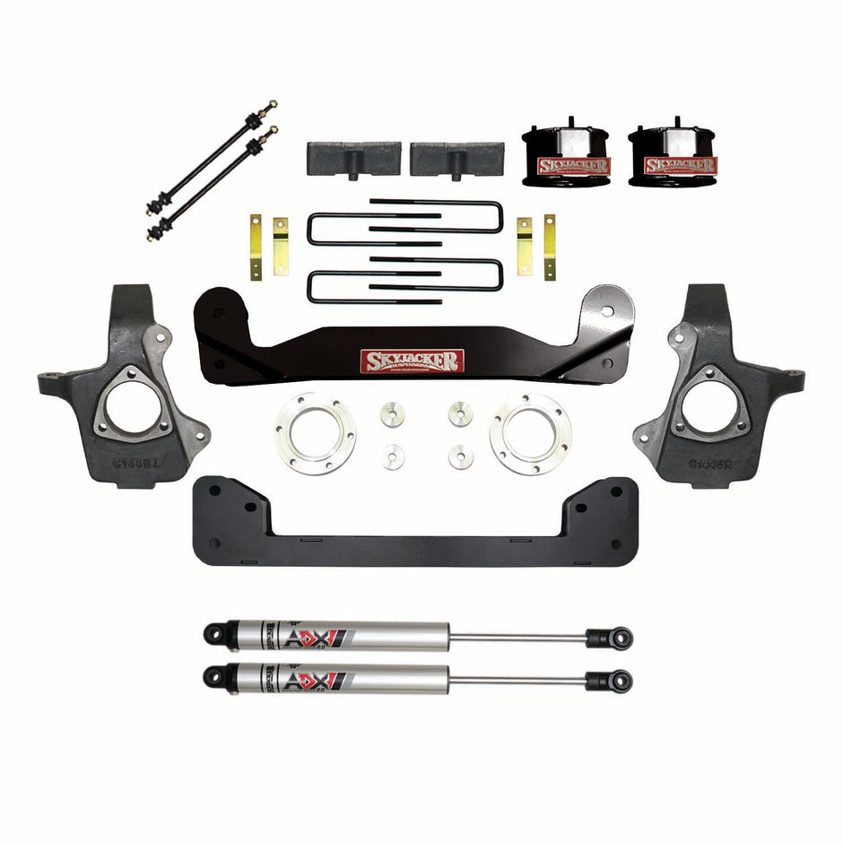 4 In. Suspension Lift Kit With ADX M2.0 Aluminum Monotube Shocks.