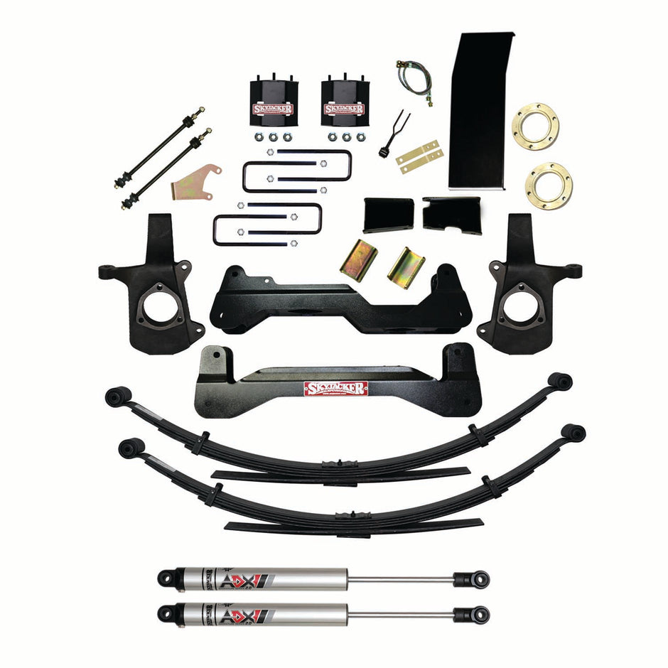 6 In. Suspension Lift Kit With ADX M2.0 Aluminum Monotube Shocks.