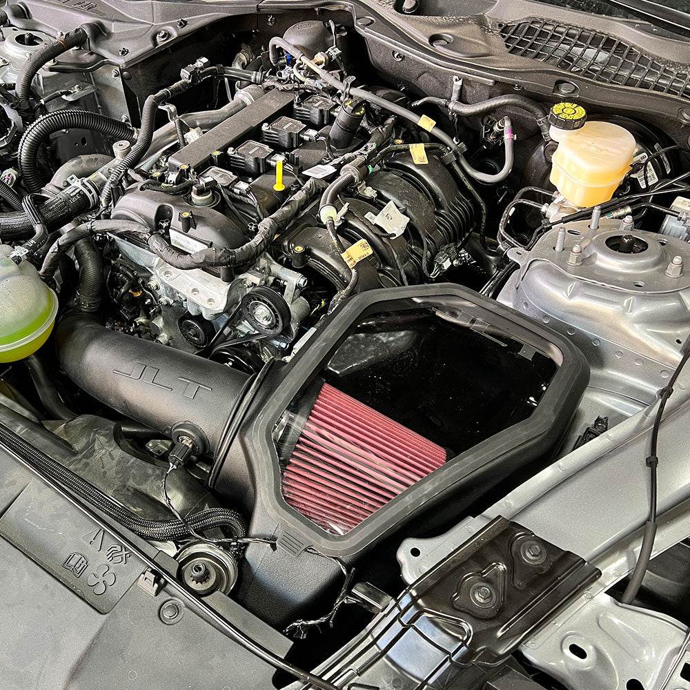 JLT Cold Air Intake with Snap-In Lid for 2015-22 Ford Mustang Ecoboost 2.3L Turbo - NO TUNE REQUIRED - S&B