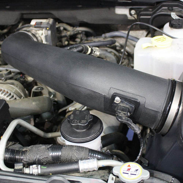 Close up of a JLT Cold Air Intake for 2010-2014 F-150/Raptor 6.2L - S&B