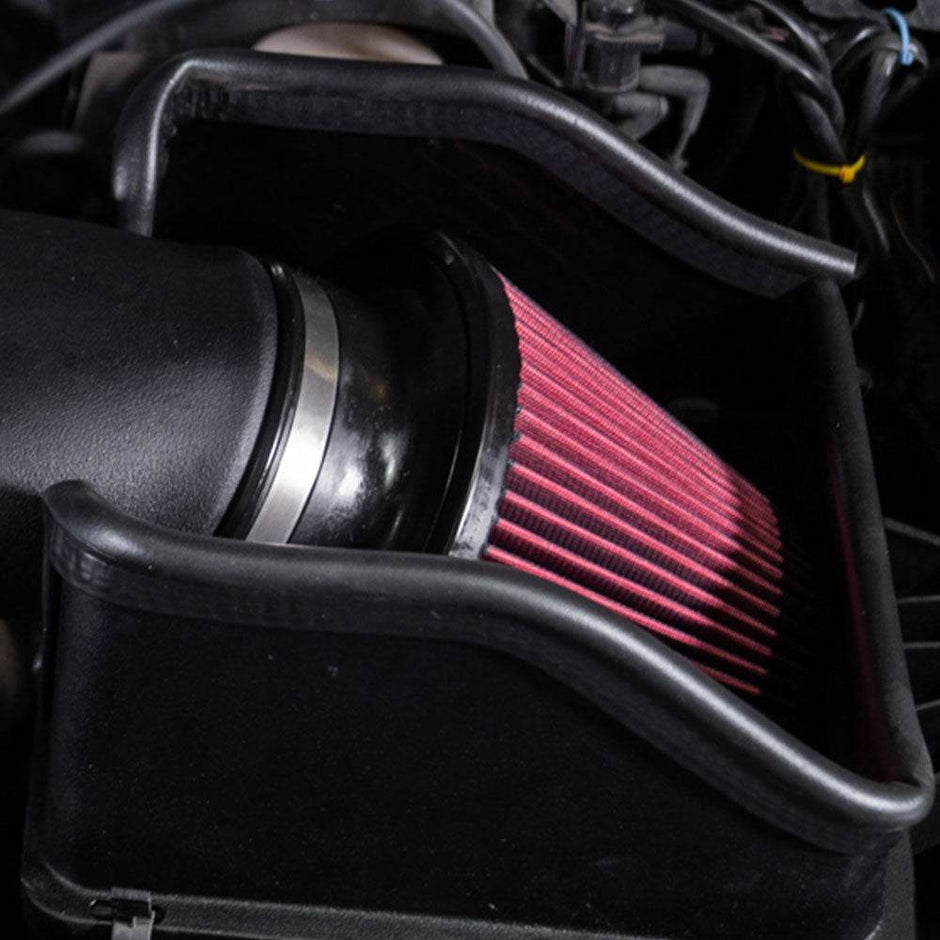 Close up JLT Cold Air Intake for 2015-2023 F-150/Raptor 3.5L & 2.7L EcoBoost - S&B