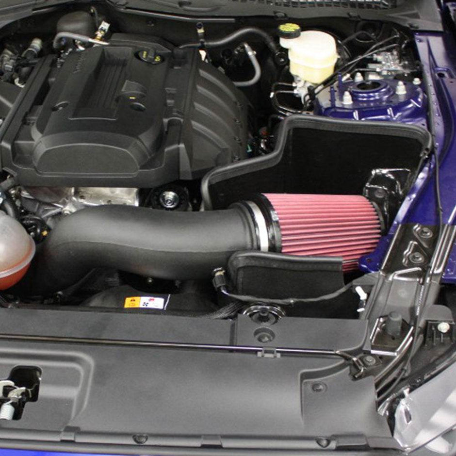 Close up JLT Cold Air Intake for 2015-2020 Mustang EcoBoost- No Tune Required - S&B