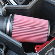 Close up of a JLT SUPER BIG AIR INTAKE FOR 2010-2014 MUSTANG GT500 - TUNE REQUIRED - S&B