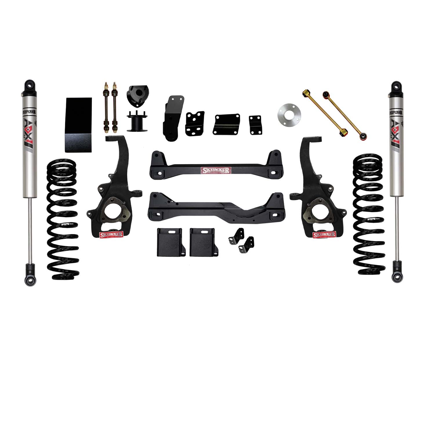 4 In. Suspension Lift Kit With ADX M2.0 Aluminum Monotube Shocks.