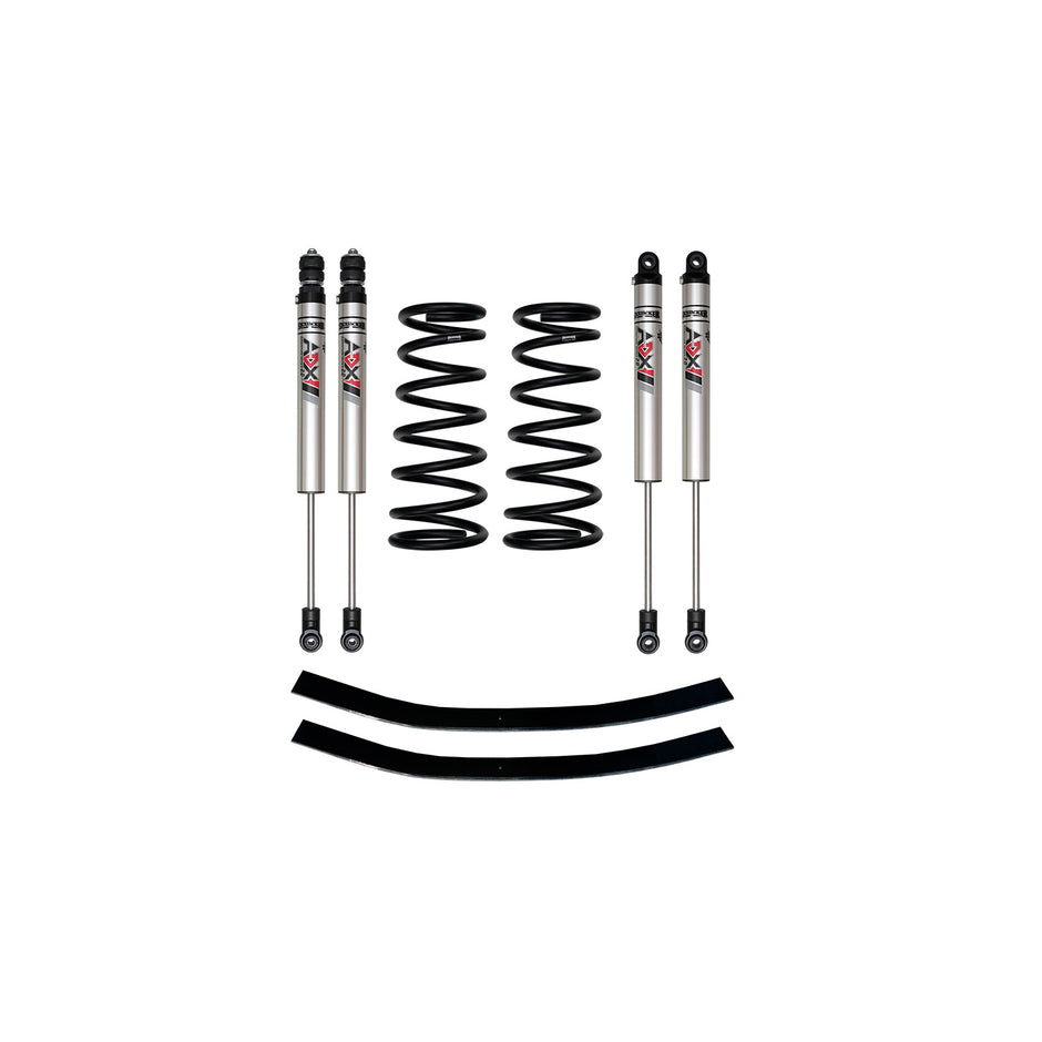 2 In. Suspension Lift Kit With ADX M2.0 Aluminum Monotube Shocks.