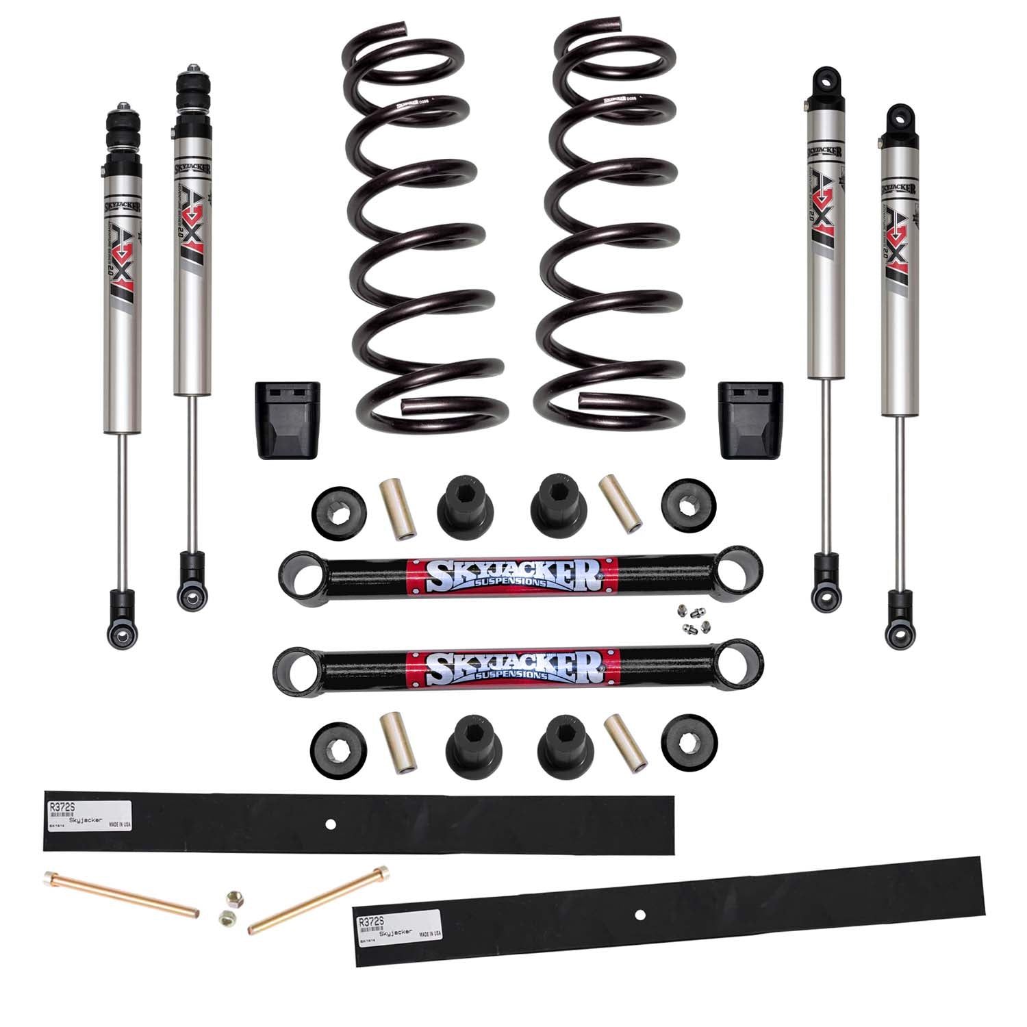 2-2.5 In. Suspension Lift Kit With ADX M2.0 Aluminum Monotube Shocks.
