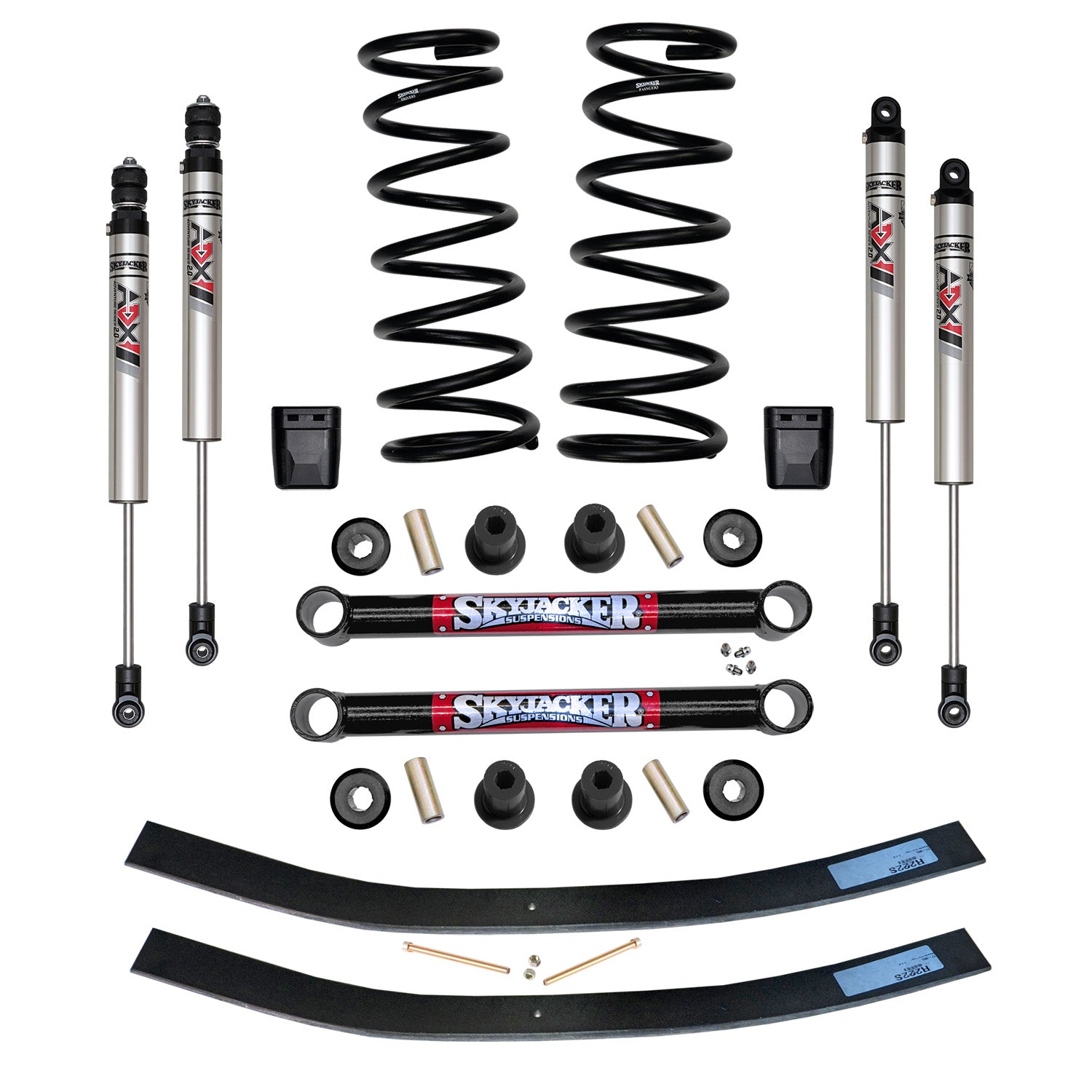 3 In. Suspension Lift Kit With ADX M2.0 Aluminum Monotube Shocks.