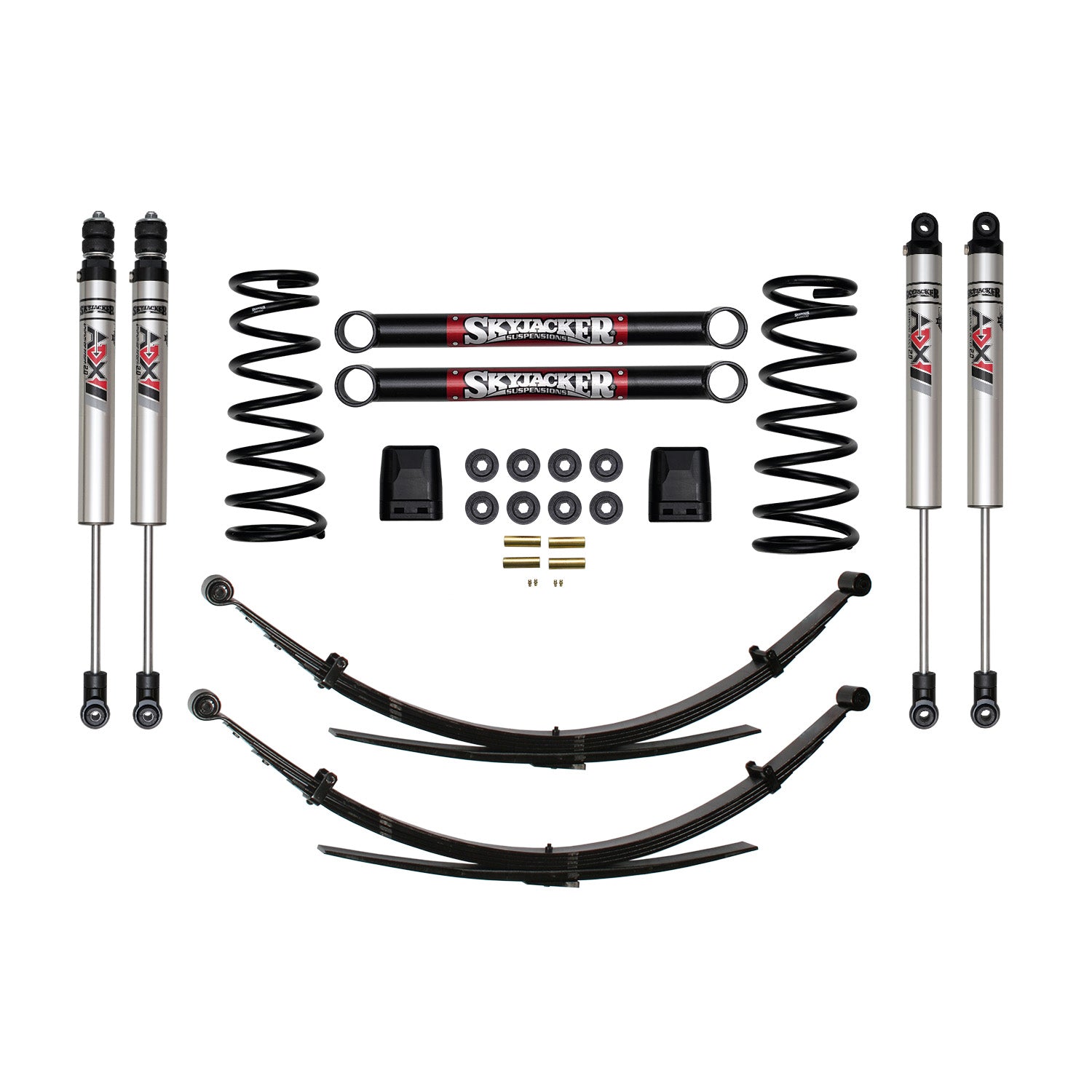 3 In. Suspension Lift Kit With ADX M2.0 Aluminum Monotube Shocks.