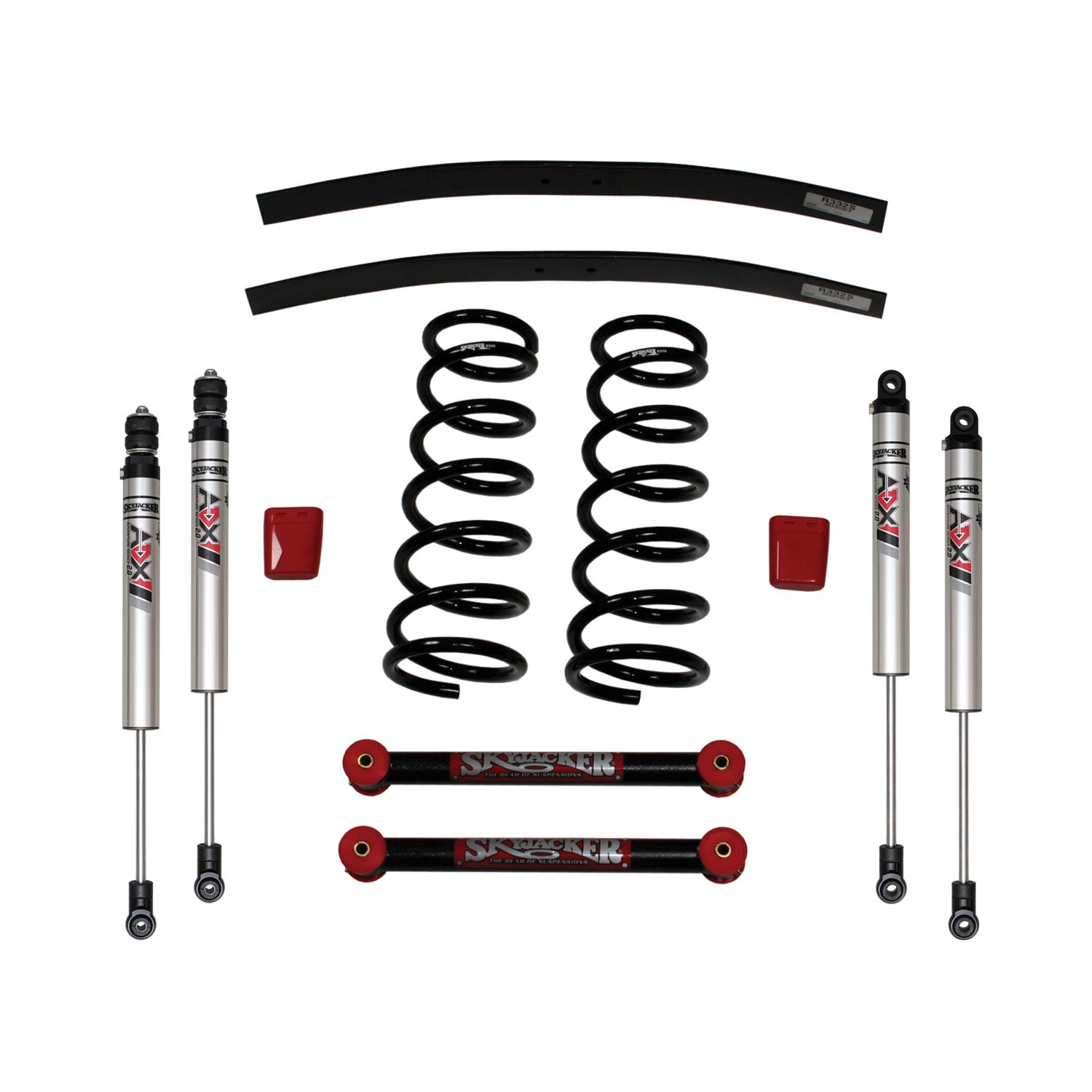 3 In. Suspension Lift Kit With ADX M2.0 Aluminum Monotube Shocks.