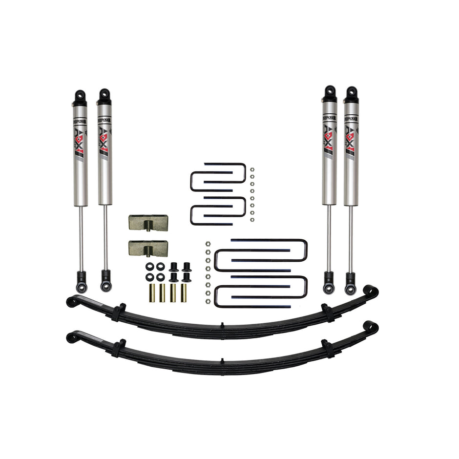 4 In. Suspension Lift Kit With ADX M2.0 Aluminum Monotube Shocks.