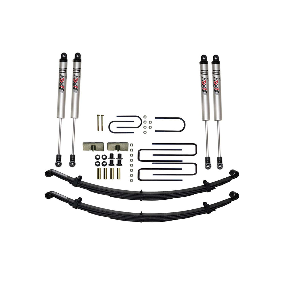 4 In. Suspension Lift Kit With ADX M2.0 Aluminum Monotube Shocks.