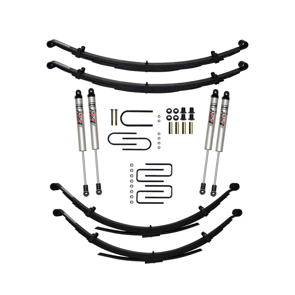 4 In. Suspension Lift Kit With ADX M2.0 Aluminum Monotube Shocks.