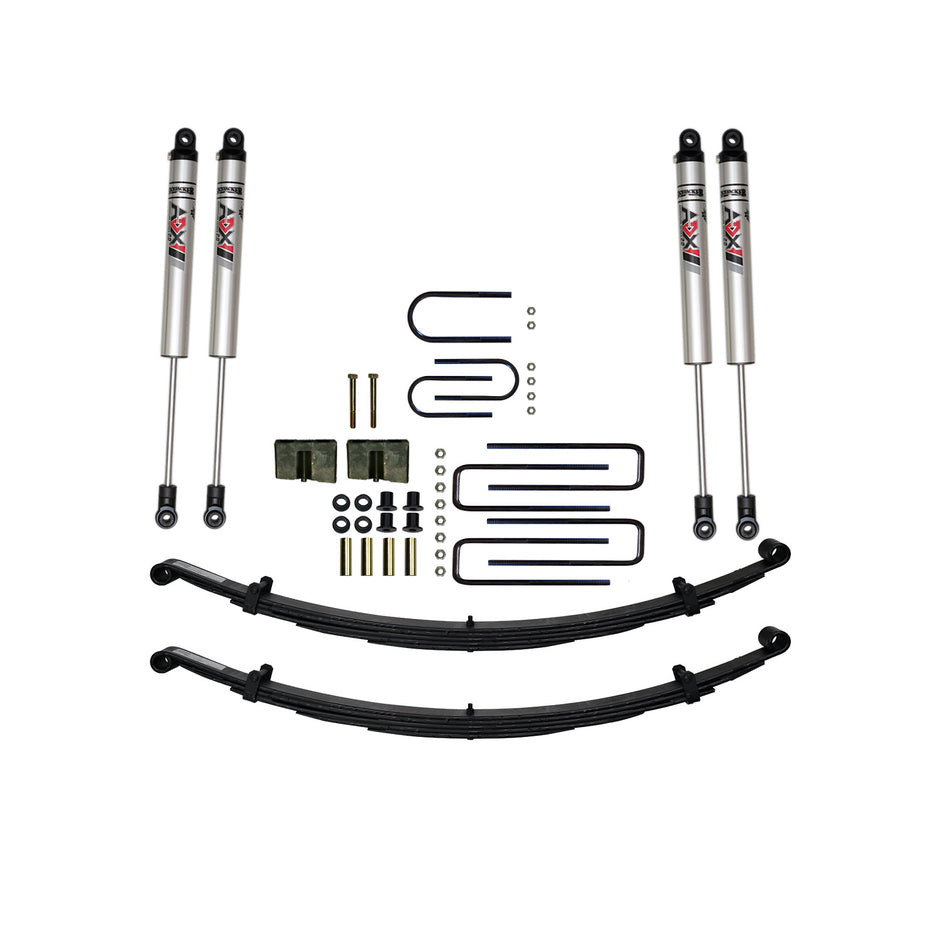 4 In. Suspension Lift Kit With ADX M2.0 Aluminum Monotube Shocks.