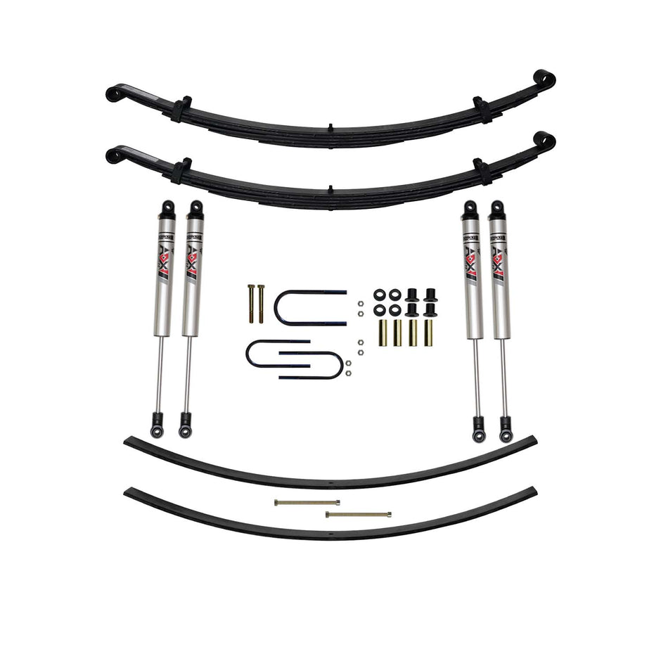 4 In. Suspension Lift Kit With ADX M2.0 Aluminum Monotube Shocks.