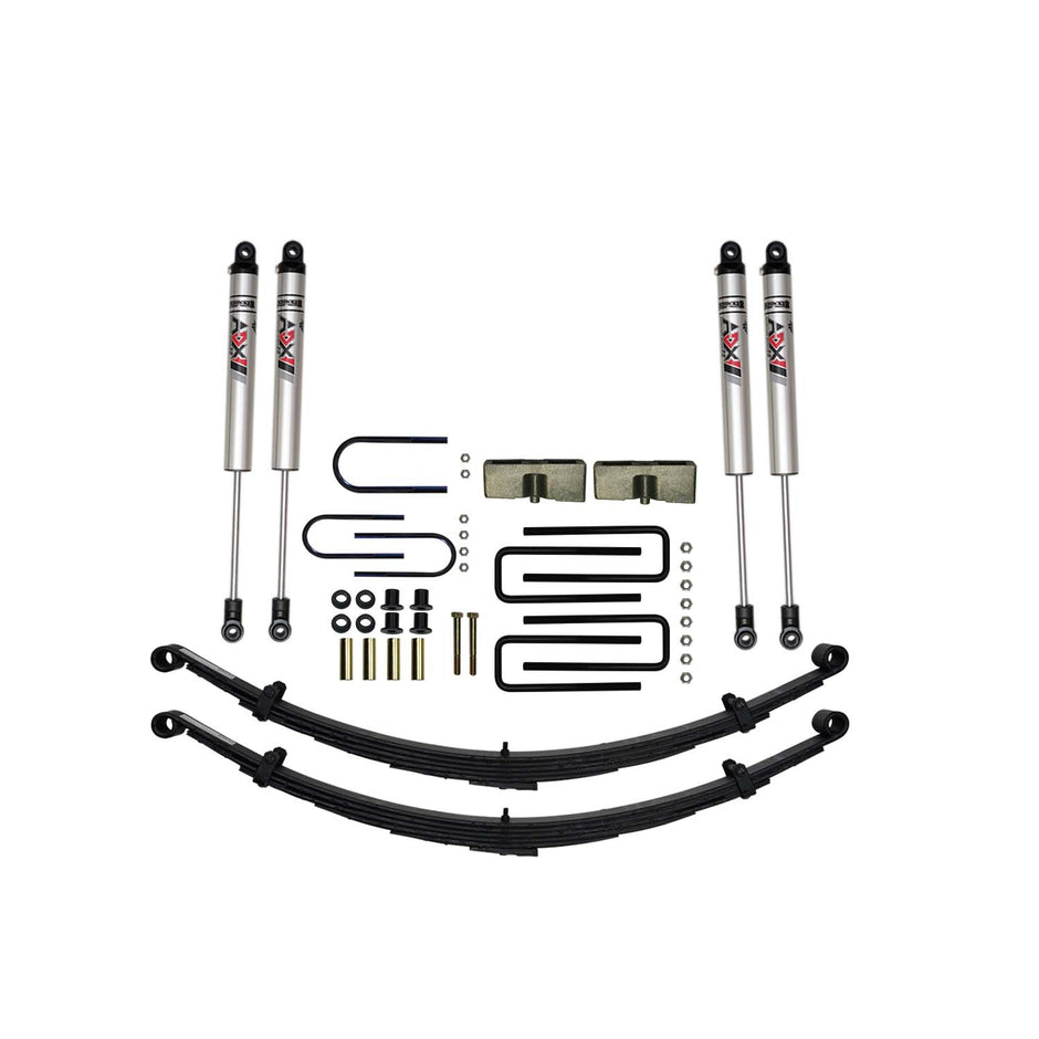 4 In. Suspension Lift Kit With ADX M2.0 Aluminum Monotube Shocks.