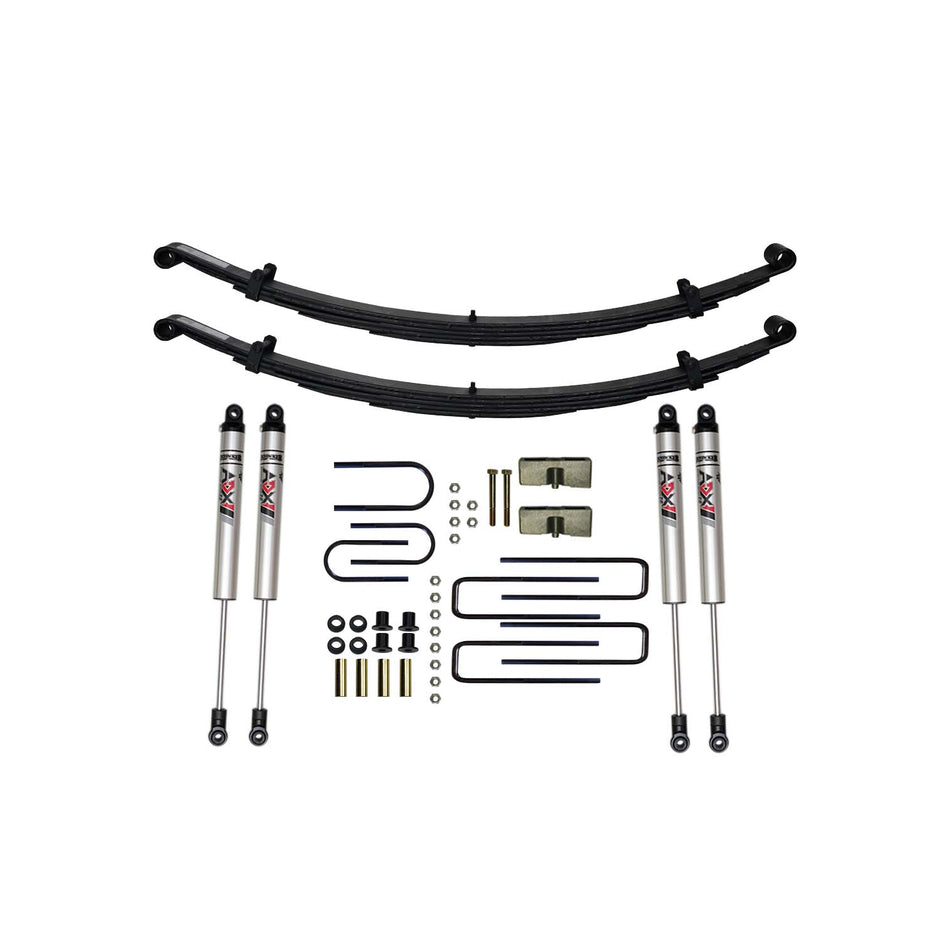 4 In. Suspension Lift Kit With ADX M2.0 Aluminum Monotube Shocks.