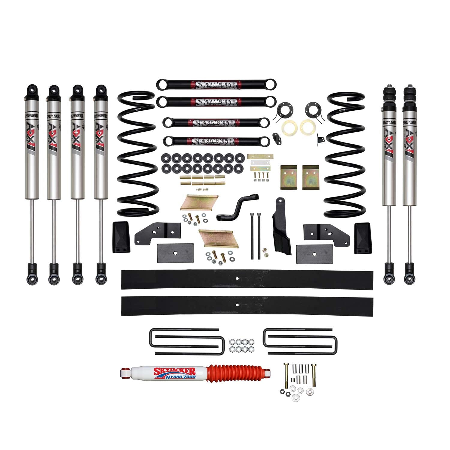 5 In. Suspension Lift Kit With ADX M2.0 Aluminum Monotube Shocks.