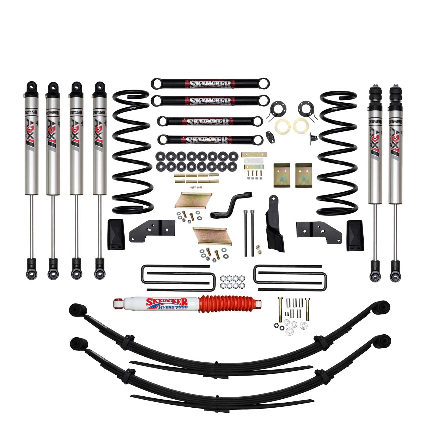 5 In. Suspension Lift Kit With ADX M2.0 Aluminum Monotube Shocks.