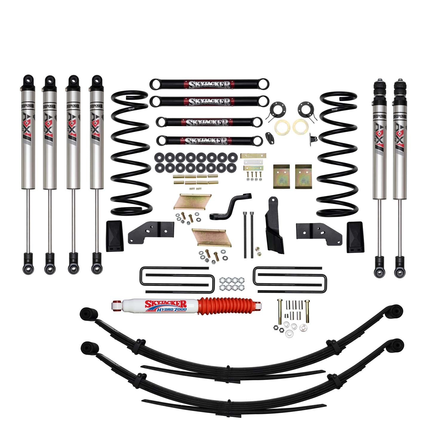 5 In. Suspension Lift Kit With ADX M2.0 Aluminum Monotube Shocks.