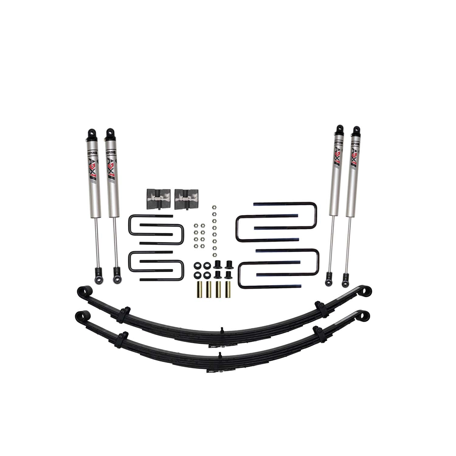 6 In. Suspension Lift Kit With ADX M2.0 Aluminum Monotube Shocks.