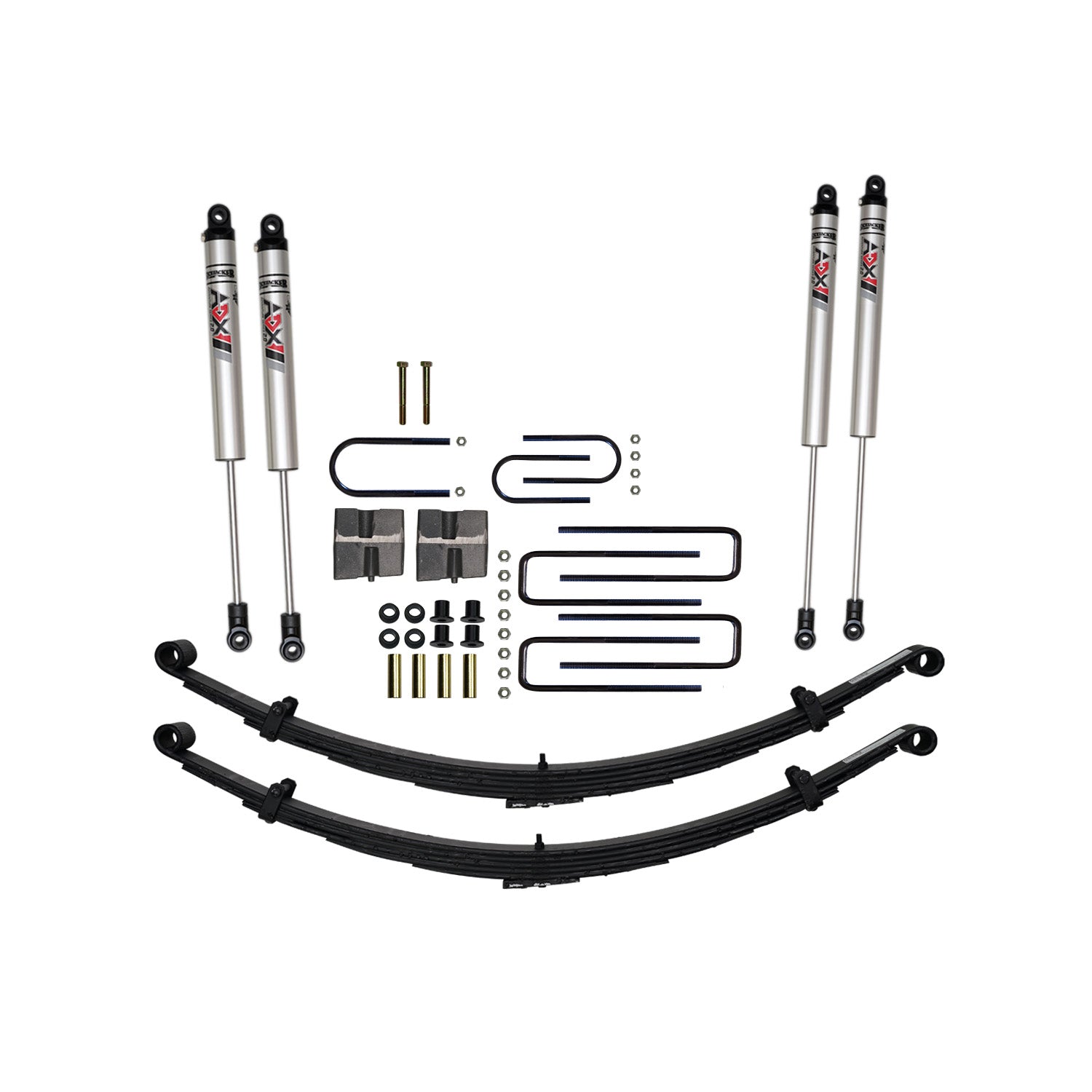 6 In. Suspension Lift Kit With ADX M2.0 Aluminum Monotube Shocks.