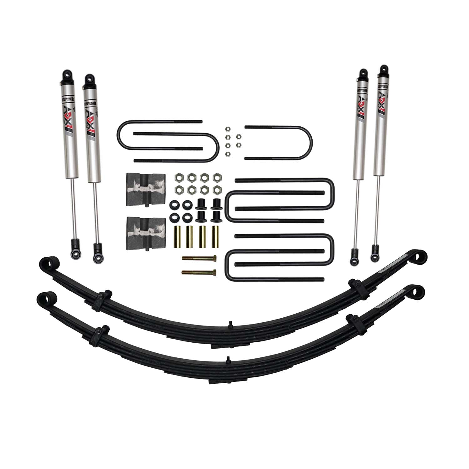 6 In. Suspension Lift Kit With ADX M2.0 Aluminum Monotube Shocks.