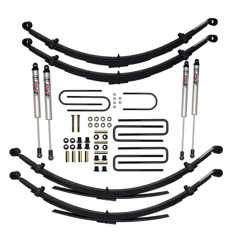 6 In. Suspension Lift Kit With ADX M2.0 Aluminum Monotube Shocks.