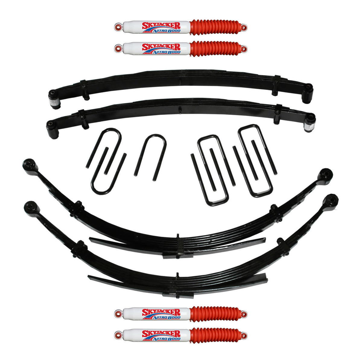 Skyjacker - 6IN. SYS 87-91DGE CUM 4 NITROS - D600CDKS6-N
