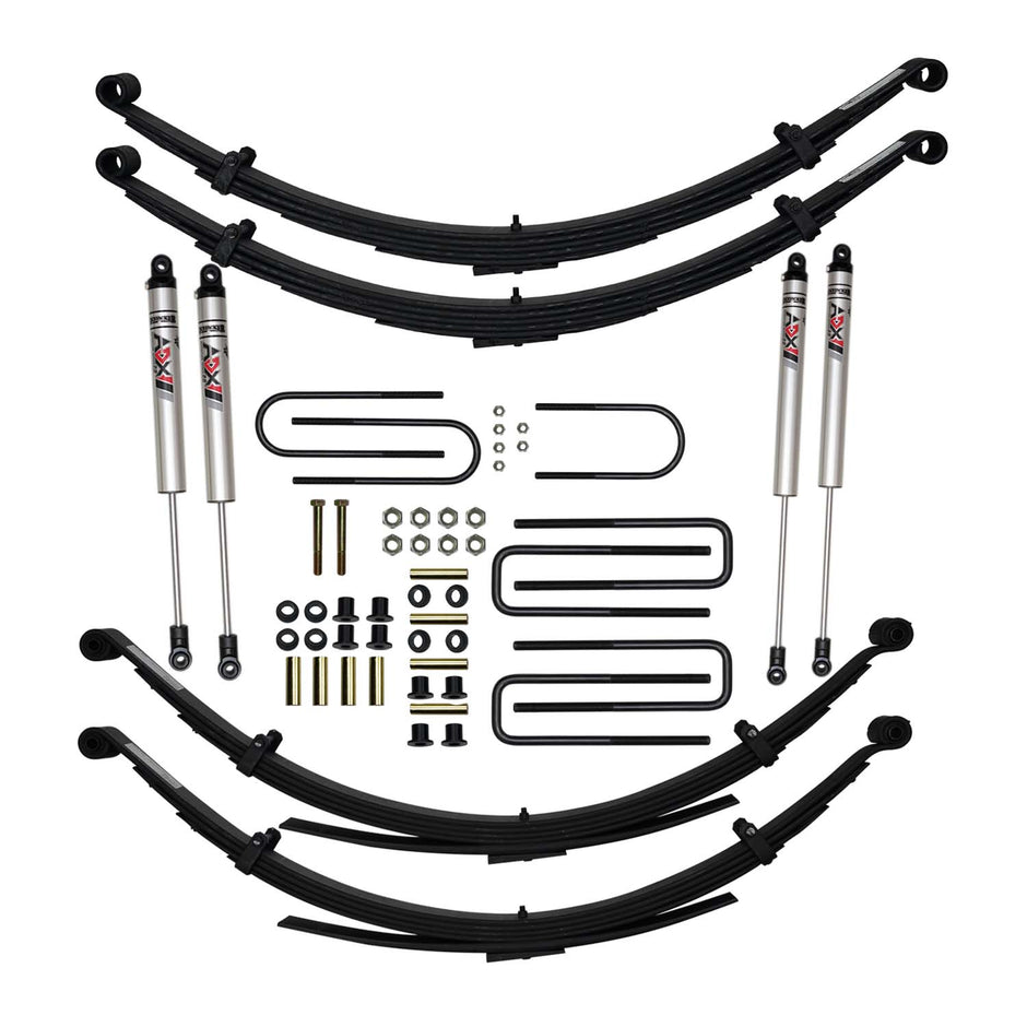 6 In. Suspension Lift Kit With ADX M2.0 Aluminum Monotube Shocks.