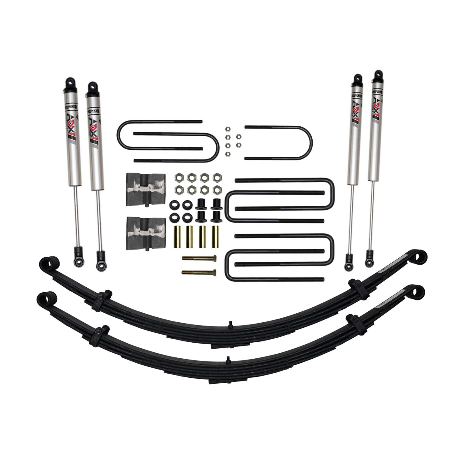 6 In. Suspension Lift Kit With ADX M2.0 Aluminum Monotube Shocks.