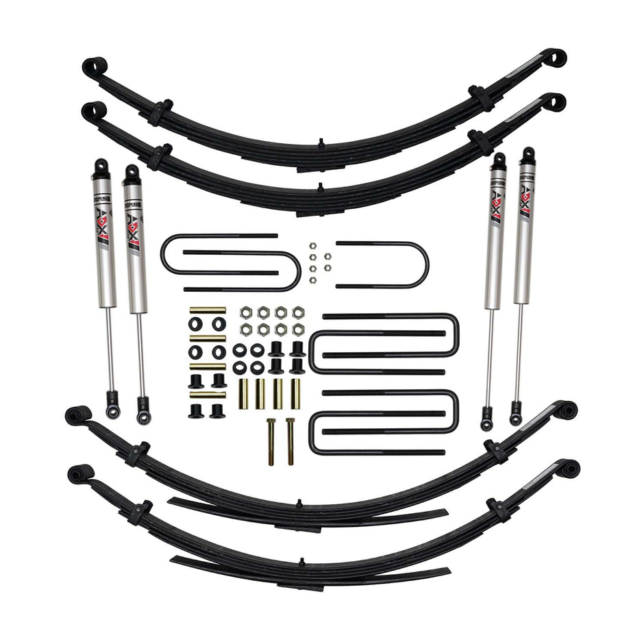 6 In. Suspension Lift Kit With ADX M2.0 Aluminum Monotube Shocks.