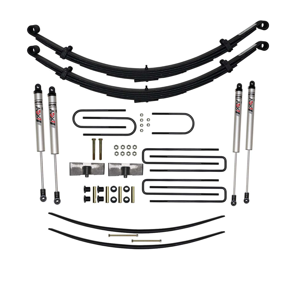 6 In. Suspension Lift Kit With ADX M2.0 Aluminum Monotube Shocks.