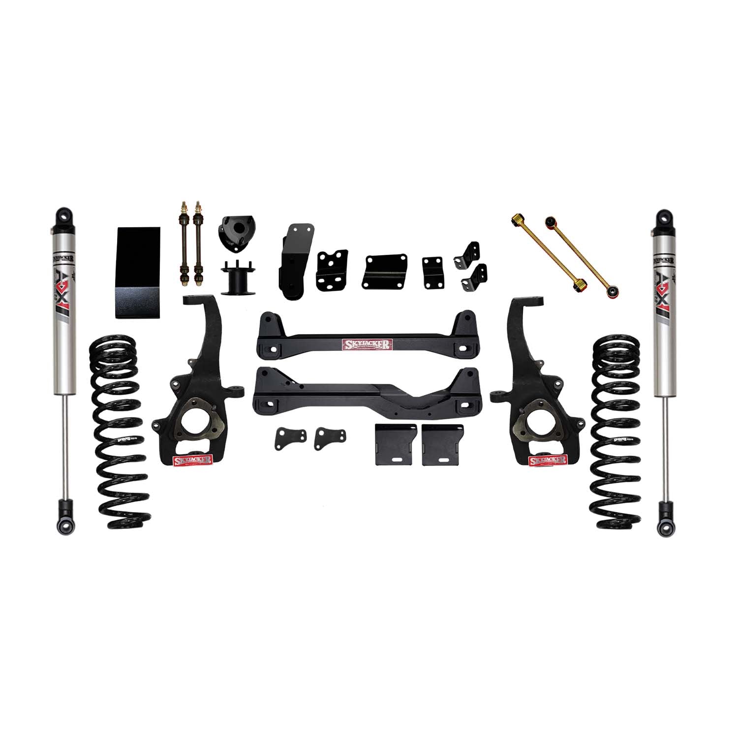 4 In. Suspension Lift Kit With ADX M2.0 Aluminum Monotube Shocks.