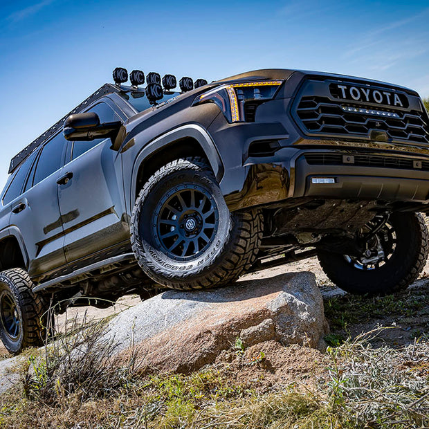 ICON 2023-2025 Toyota Sequoia 3-4.5" Lift Stage 9 Suspension System Tubular CDXS TRD