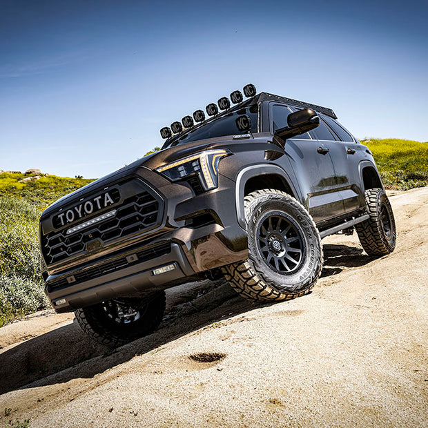 ICON 2022-2025 Toyota Tundra 1.25-3.5" Lift/2023-2025 Sequoia 3-4.5" Lift Front V.S. 2.5 Series Coilover Kit Remote Reservoir W/ CDCV Pair