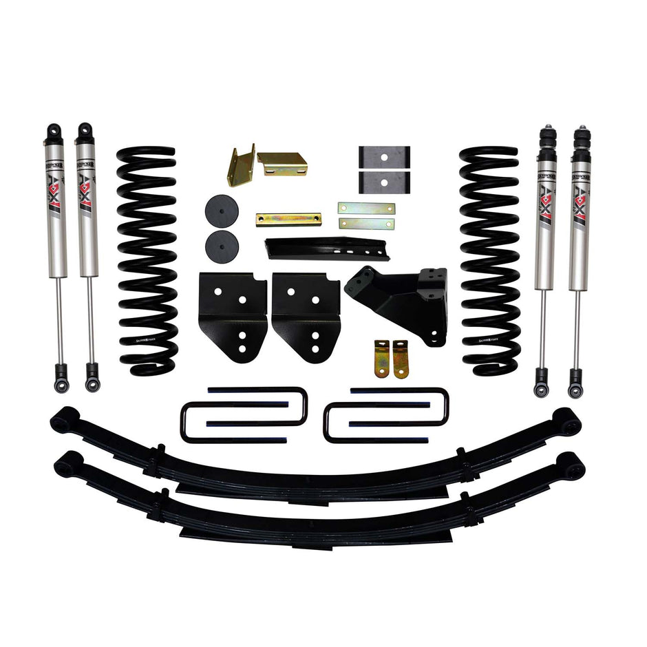 4 In. Suspension Lift Kit With ADX M2.0 Aluminum Monotube Shocks.