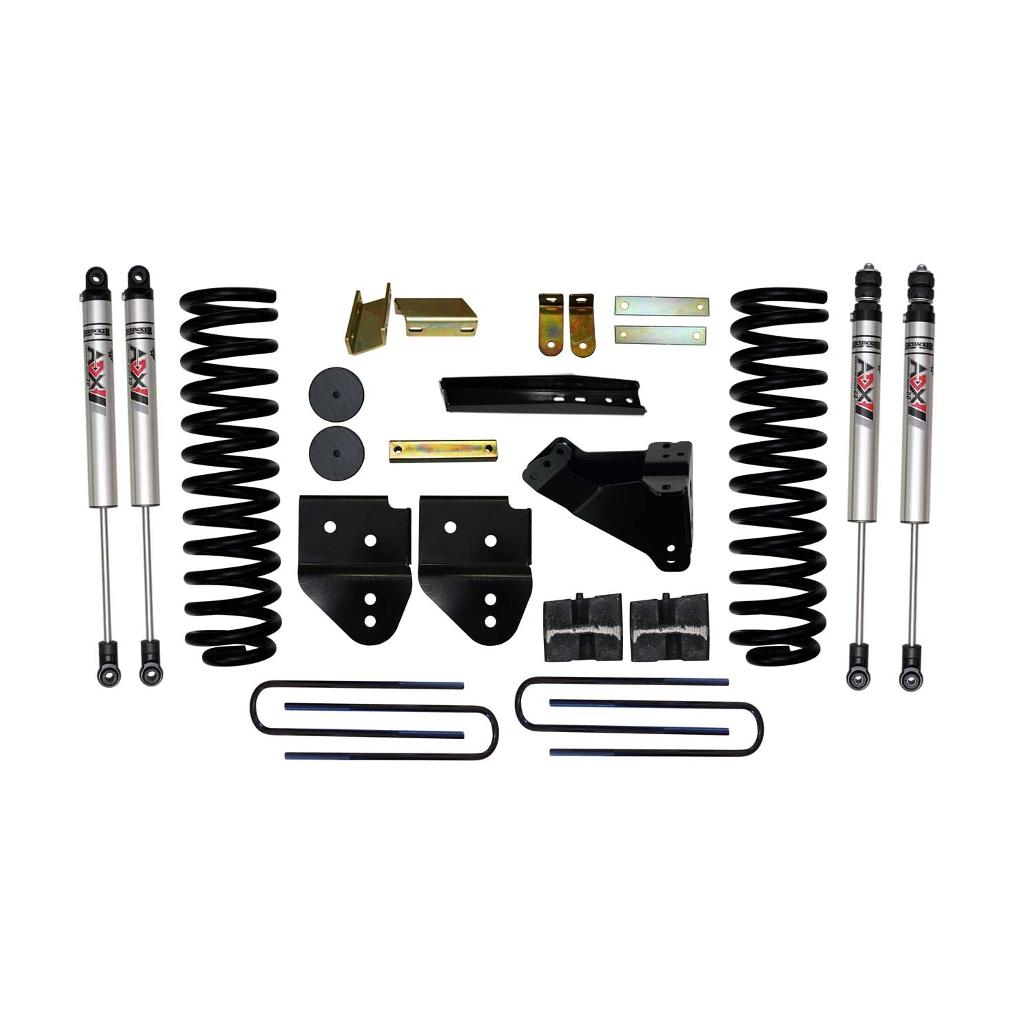 4 In. Suspension Lift Kit With ADX M2.0 Aluminum Monotube Shocks.