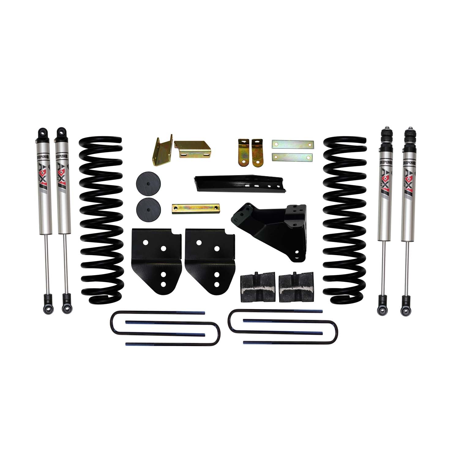 4 In. Suspension Lift Kit With ADX M2.0 Aluminum Monotube Shocks.