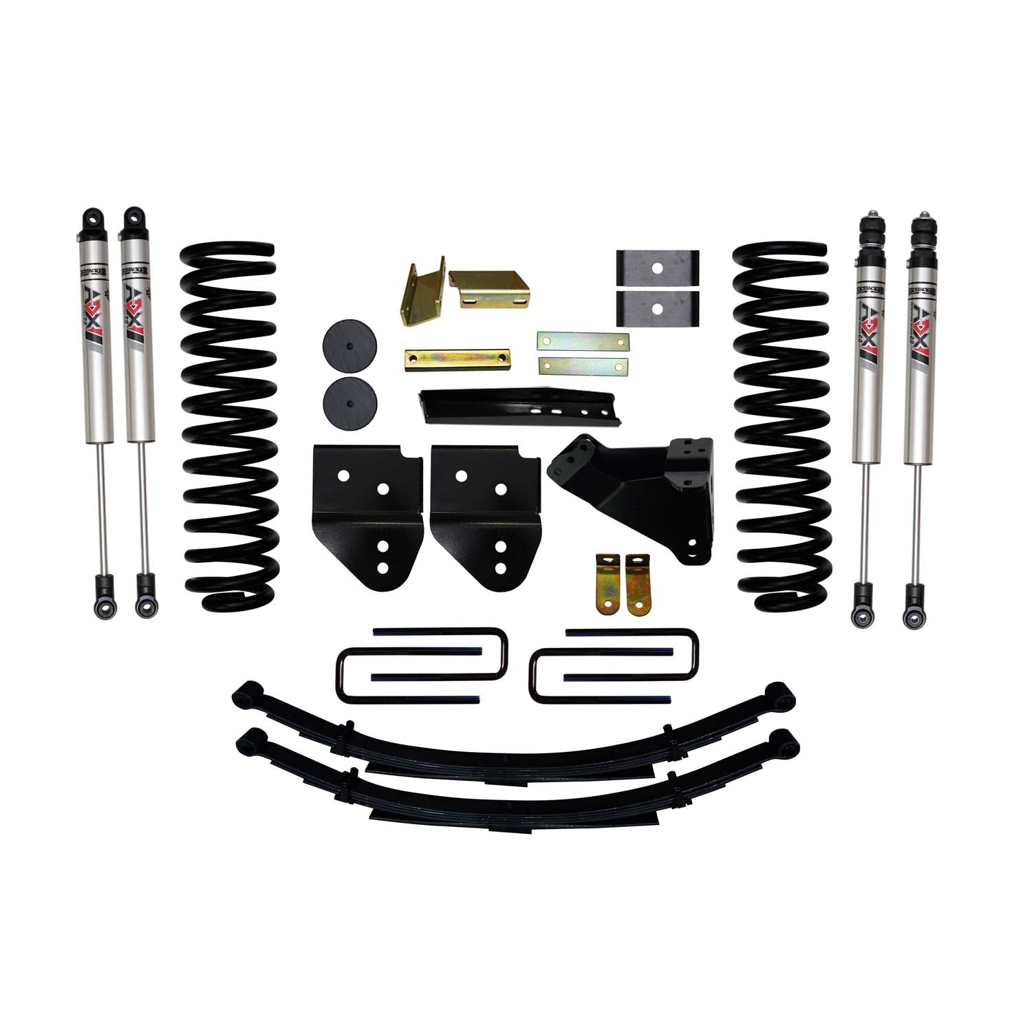 4 In. Suspension Lift Kit With ADX M2.0 Aluminum Monotube Shocks.