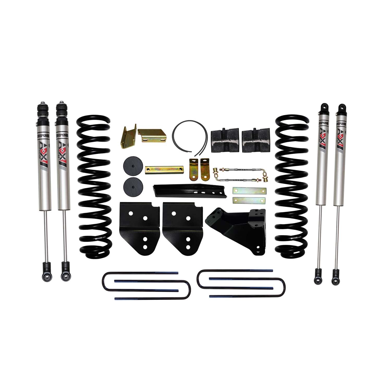 6 In. Suspension Lift Kit With ADX M2.0 Aluminum Monotube Shocks.