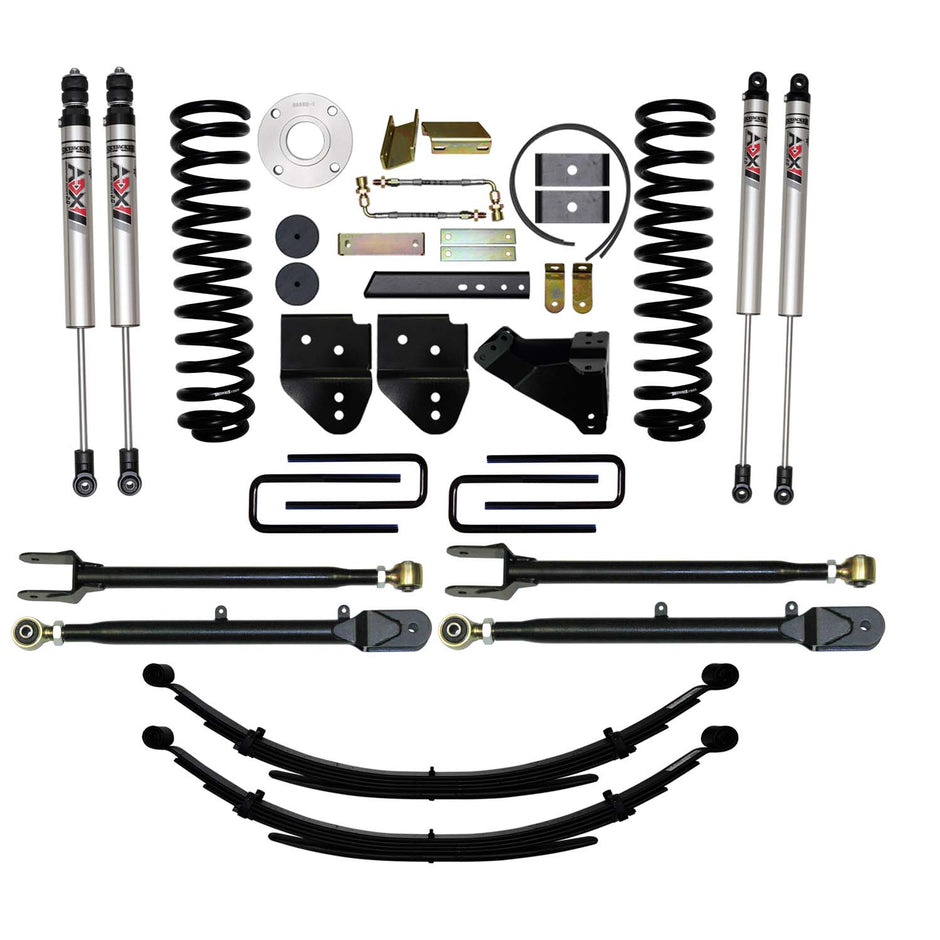 6 In. Suspension Lift Kit With ADX M2.0 Aluminum Monotube Shocks.