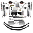 6 In. ADX 2.5 Coilover Lift Kit With 4-Link Conversion And Black MAX Shocks.