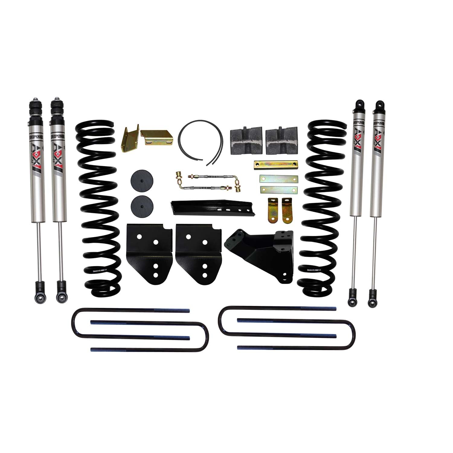 6 In. Suspension Lift Kit With ADX M2.0 Aluminum Monotube Shocks.