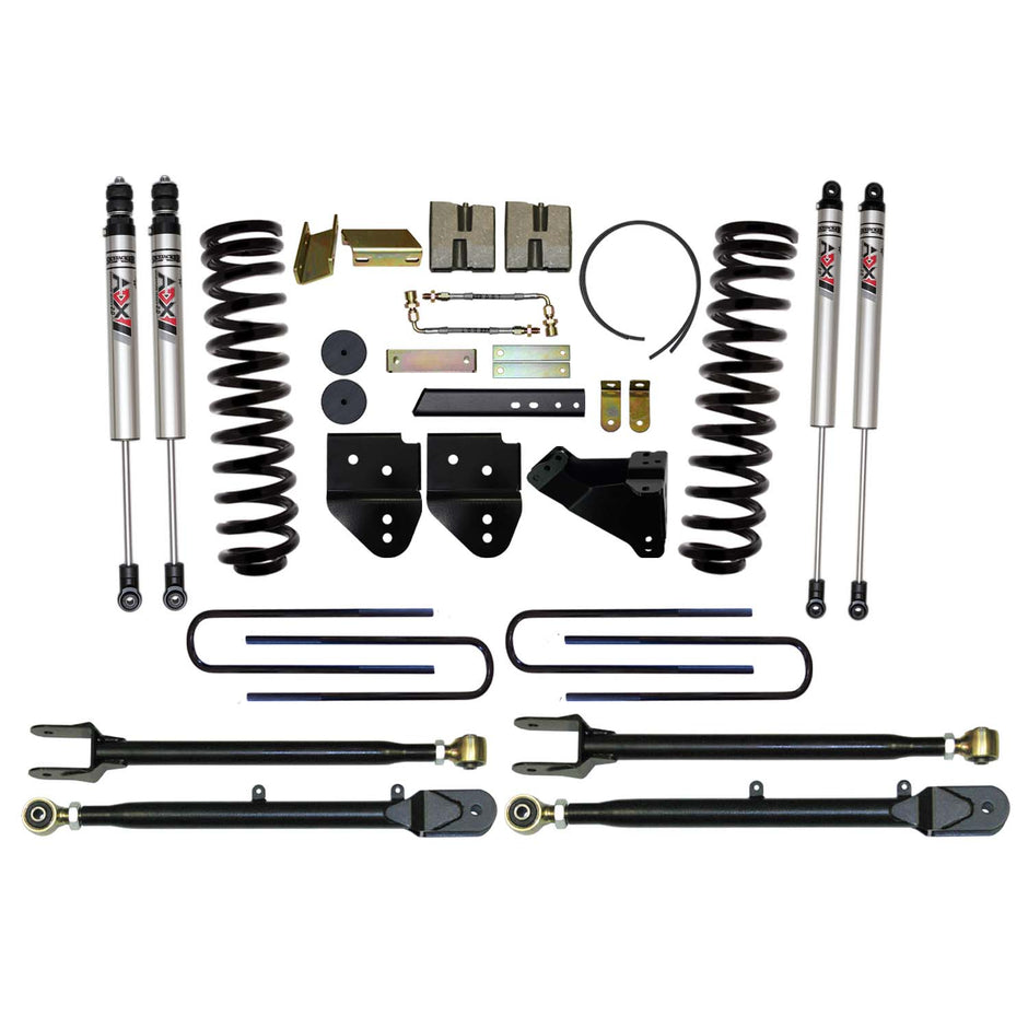 6 In. Suspension Lift Kit With ADX M2.0 Aluminum Monotube Shocks.