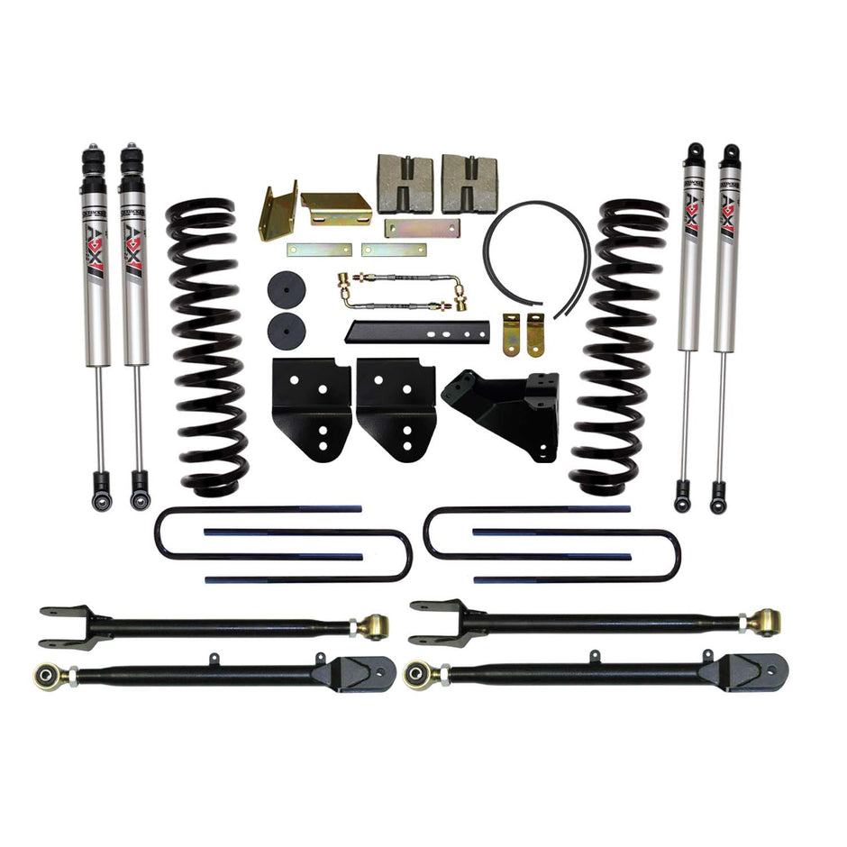 6 In. Suspension Lift Kit With ADX M2.0 Aluminum Monotube Shocks.