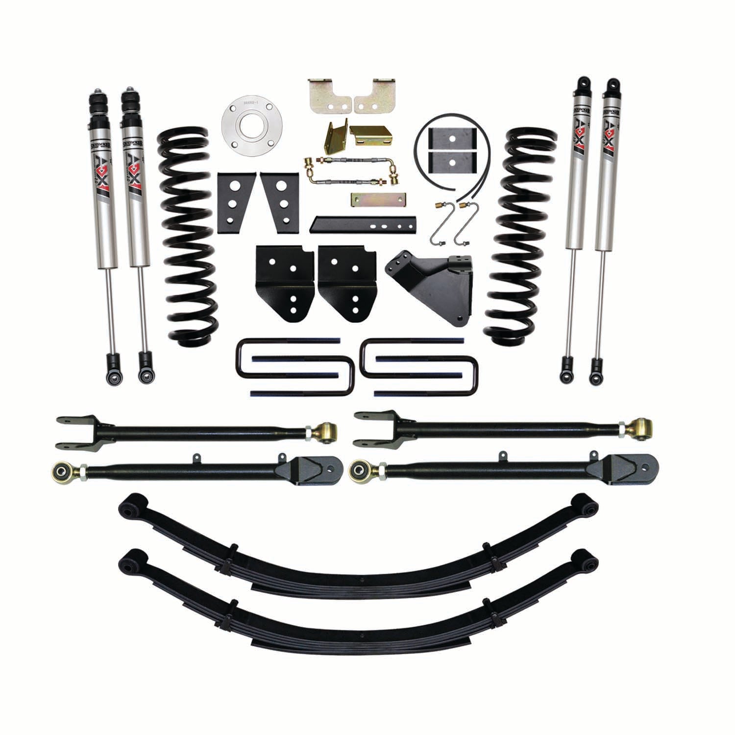 8.5 In. Suspension Lift Kit With ADX M2.0 Aluminum Monotube Shocks.