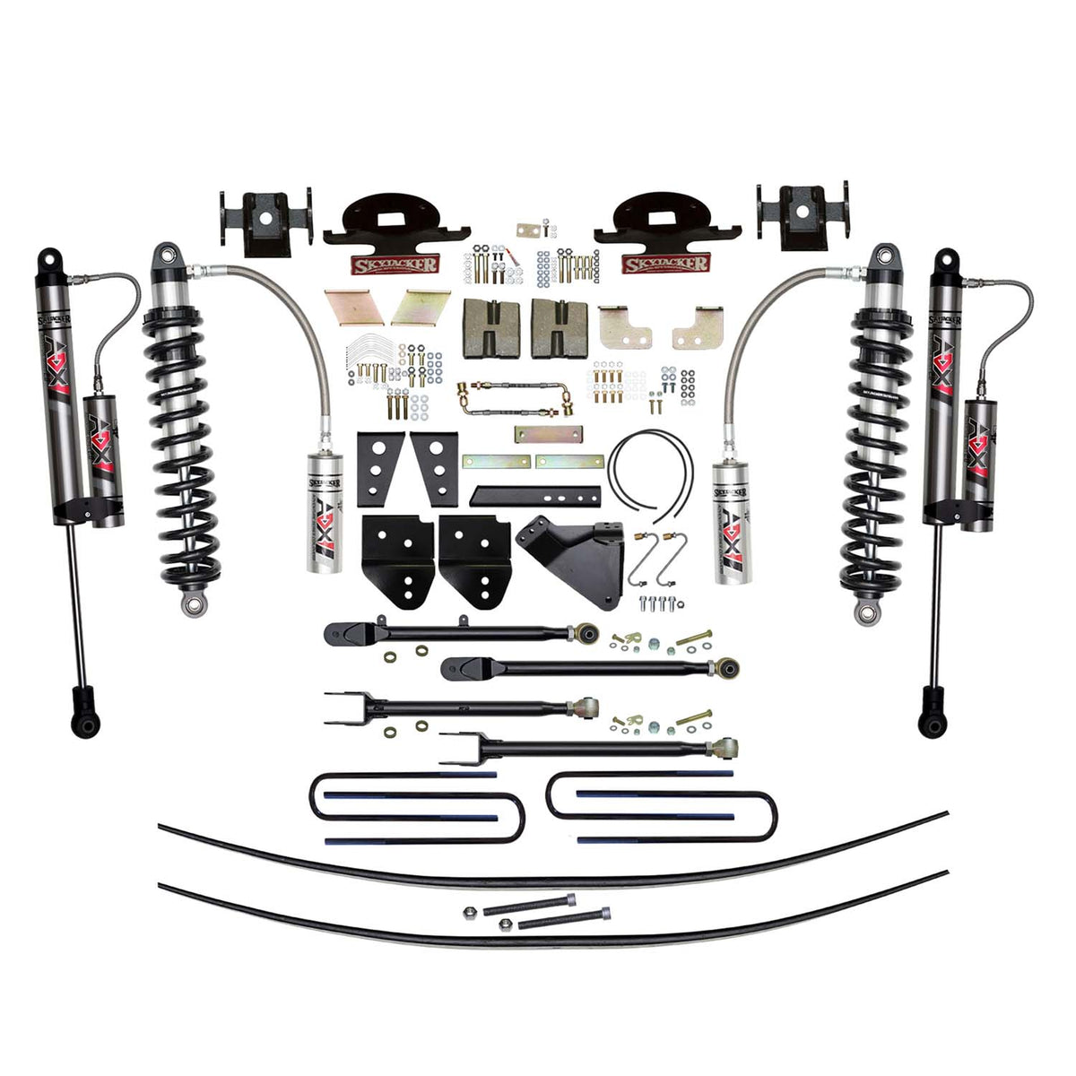 8.5 In. ADX 2.5 Coilover Suspension Lift Kit With 4-Link Conversion.