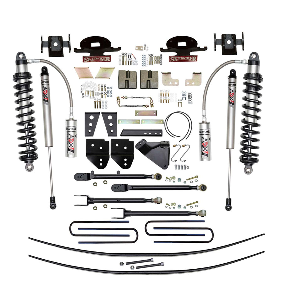 8.5 In. ADX 2.5 Coilover Lift Kit With 4-Link Conversion And ADX M2.0 Shocks.